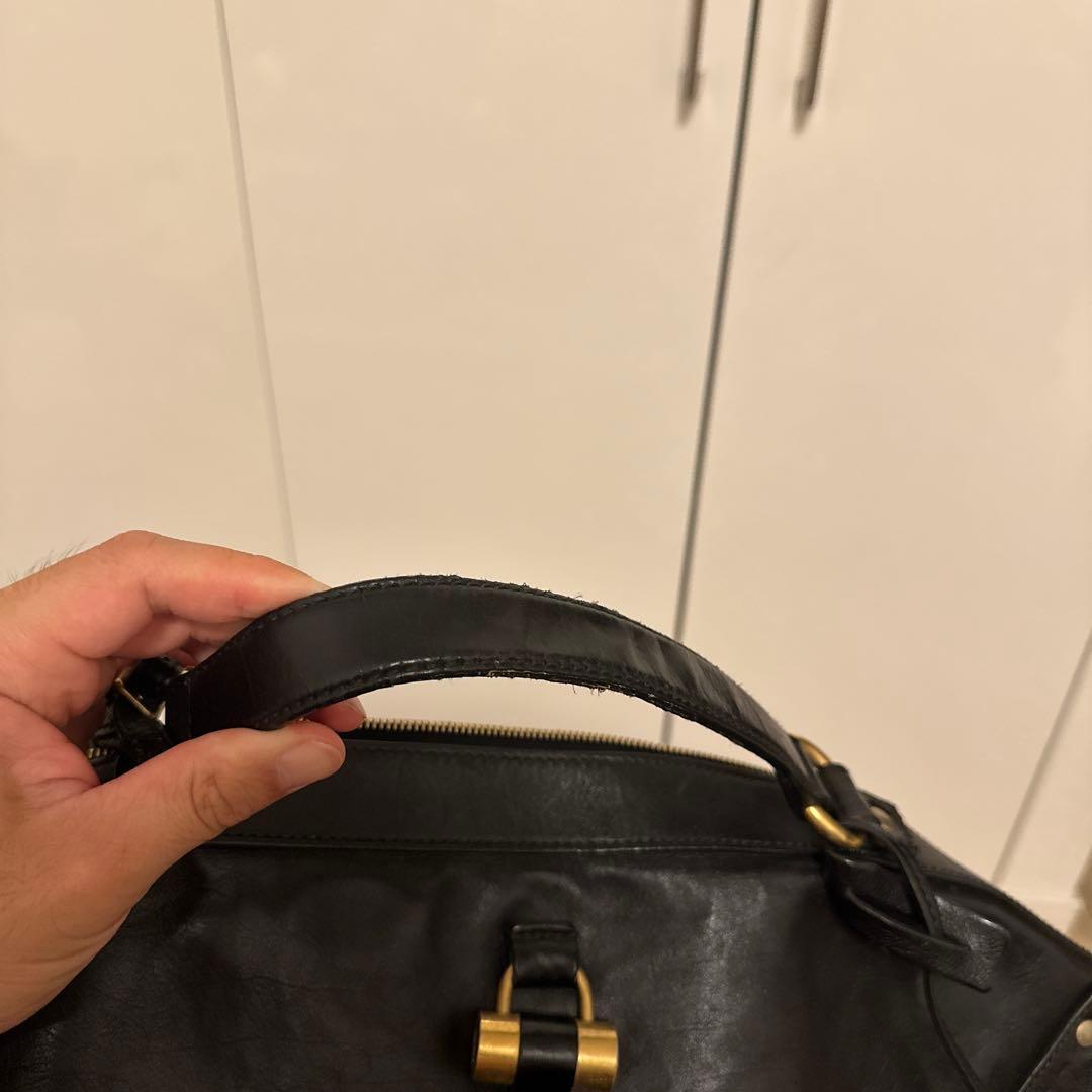 Saint Laurent（イヴサンローラン）ブラックレザー