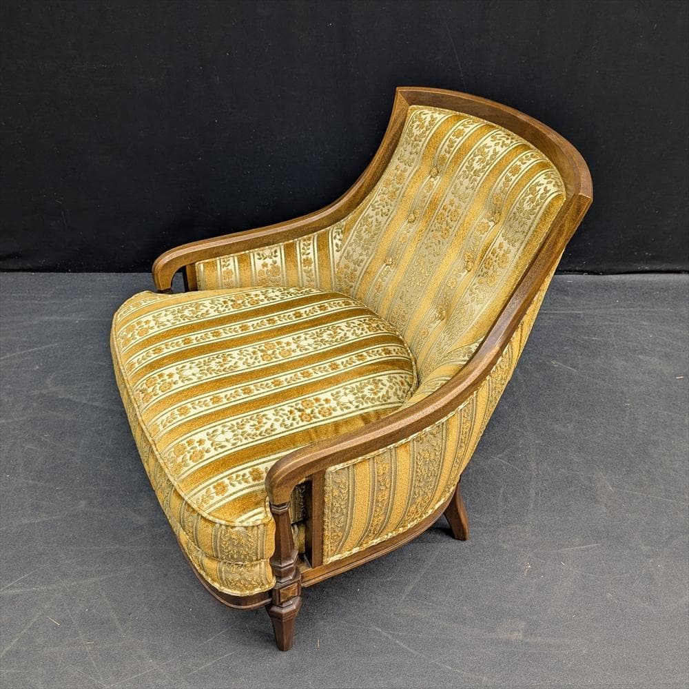 ドレクセルヘリテイジ　アップホルスタリー　1人掛けソファ　1P　シングル　B