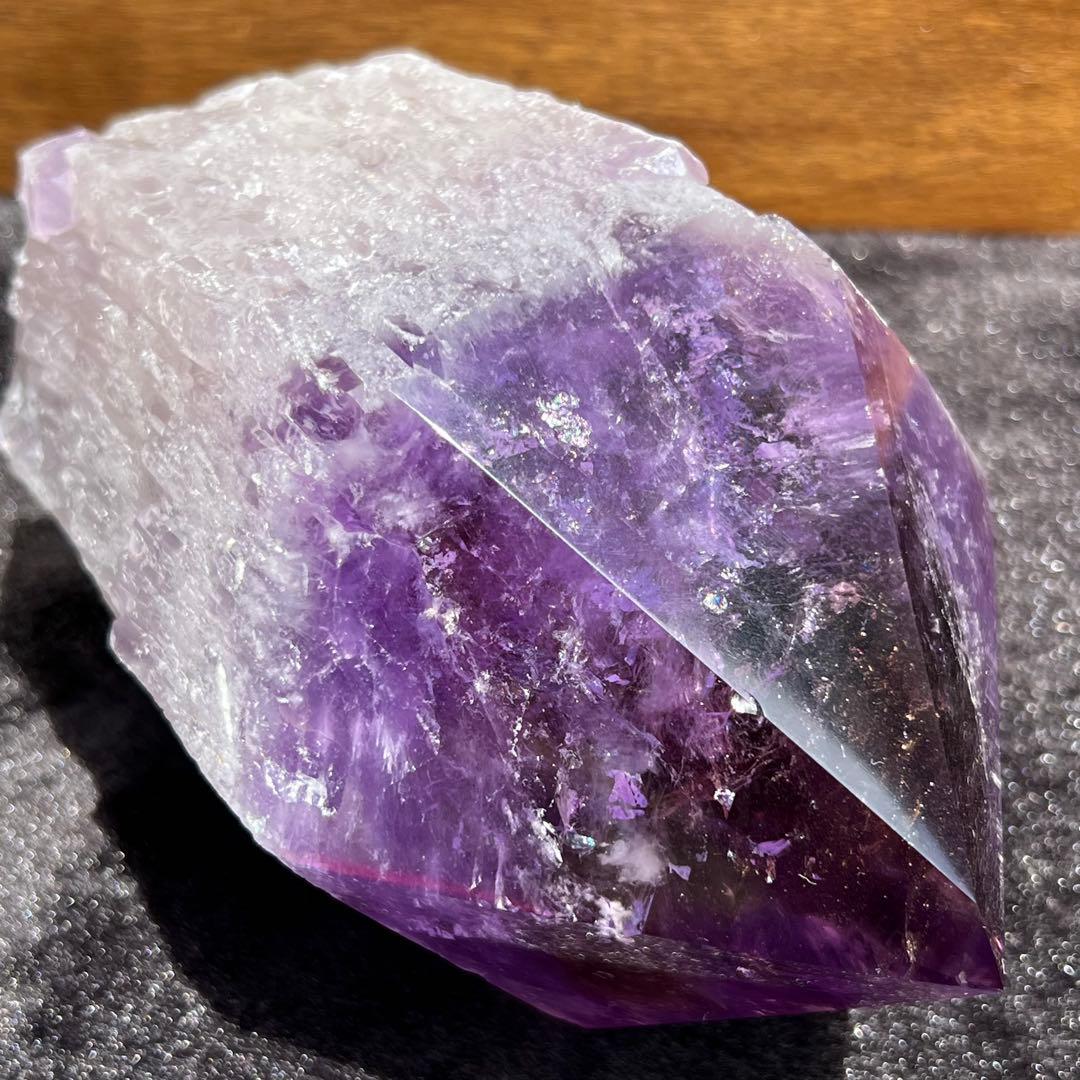 ✮超激レア✮極上の逸品✮ボリビア産 アメジスト アメトリン 六角柱 天然石 原石