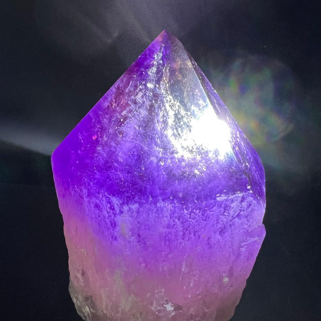 ✮超激レア✮極上の逸品✮ボリビア産 アメジスト アメトリン 六角柱 天然石 原石