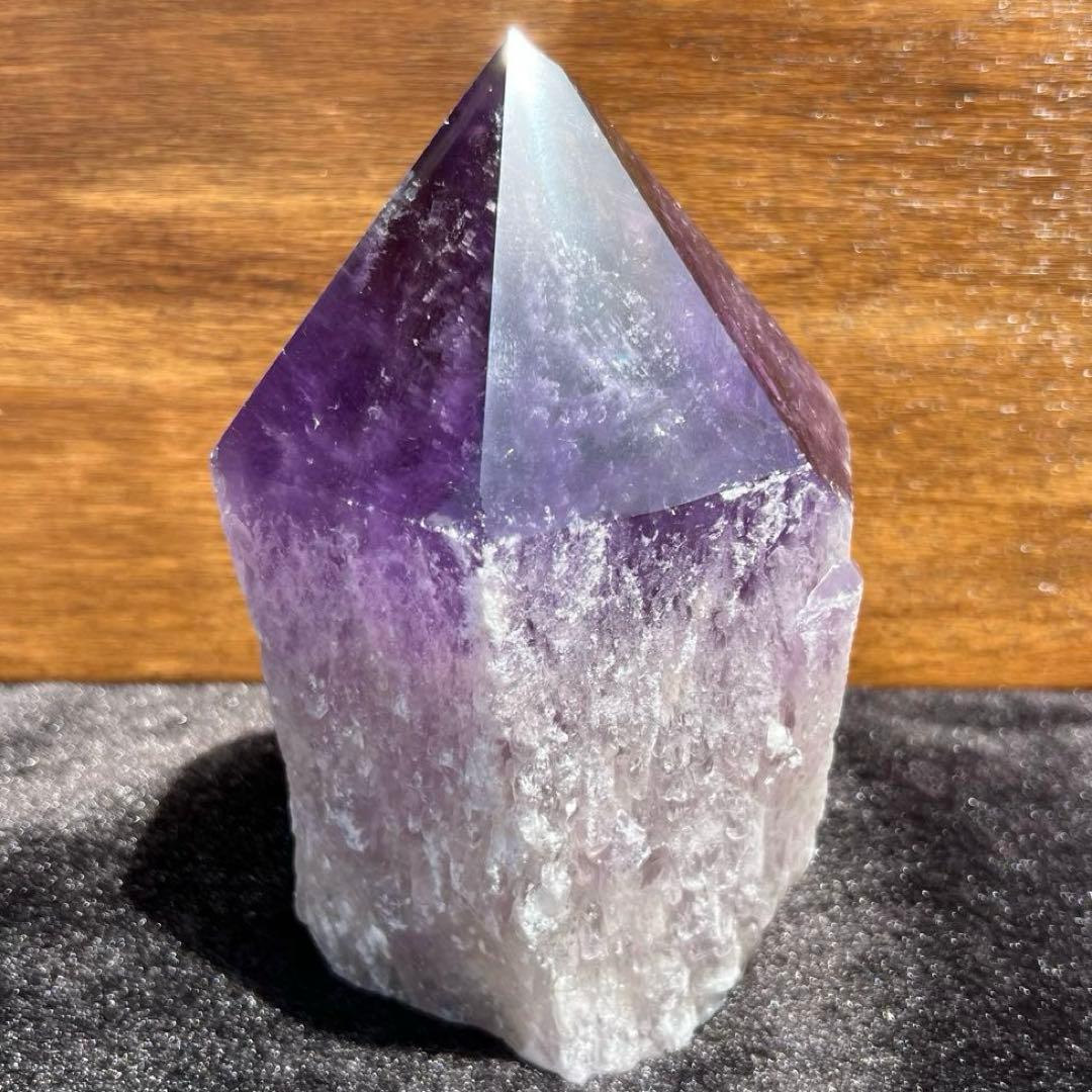 ✮超激レア✮極上の逸品✮ボリビア産 アメジスト アメトリン 六角柱 天然石 原石