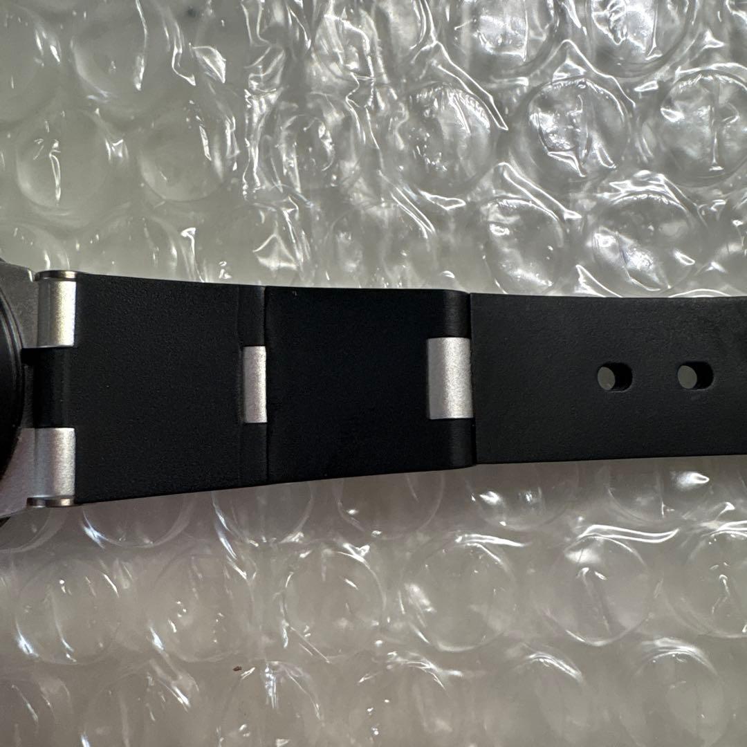 稼動品⭐️BVLGARI デイトクォーツAL29TA アルミニウム ラバーベルト