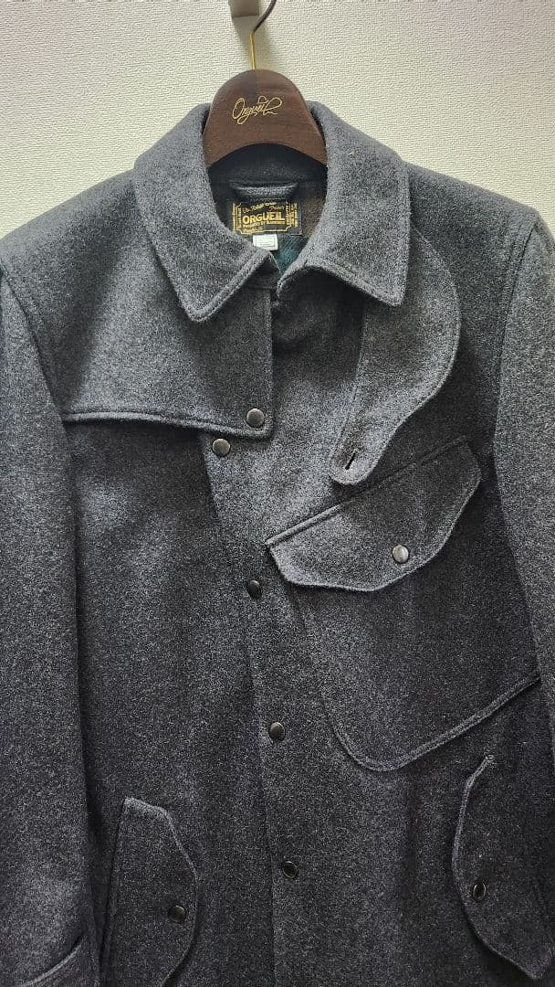 オルゲイユ　メルトンモーターサイクルコート