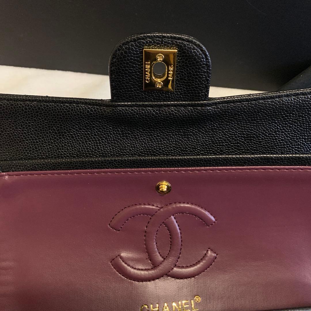 CHANEL マトラッセブラック ショルダーバッグ キルティング　ノベルティー