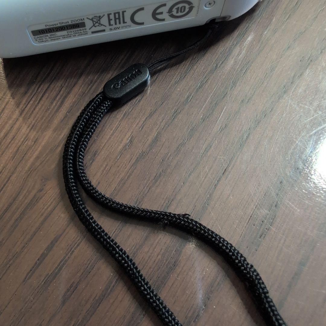 【中古品】Canon PowerShot ZOOM ホワイト