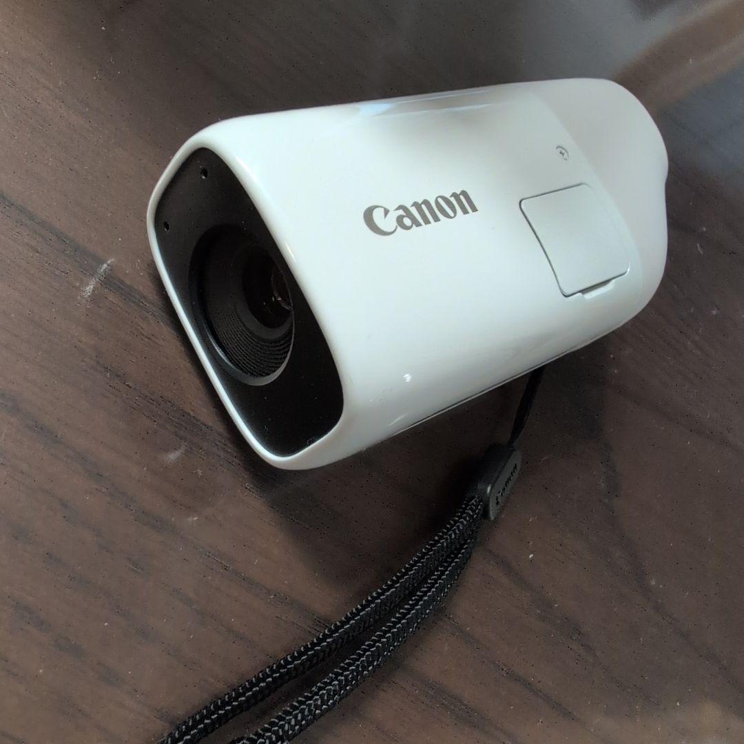 【中古品】Canon PowerShot ZOOM ホワイト