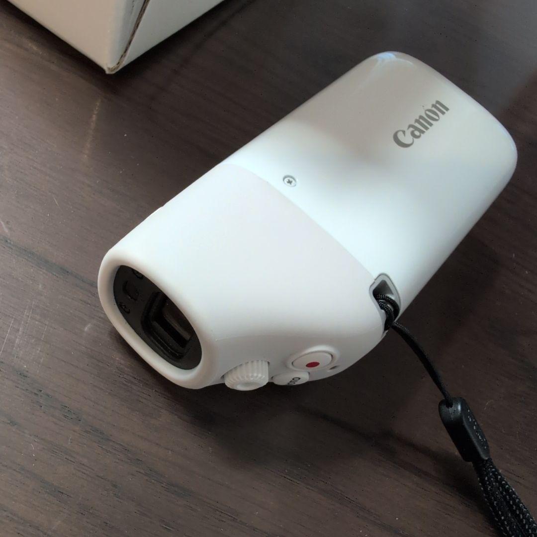 【中古品】Canon PowerShot ZOOM ホワイト