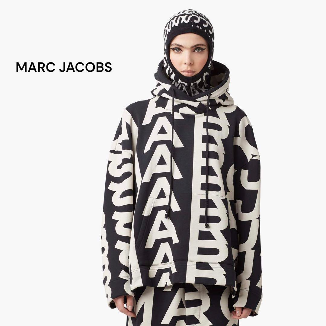 MARC JACOBS モノグラム オーバーサイズ スウェット パーカー XS