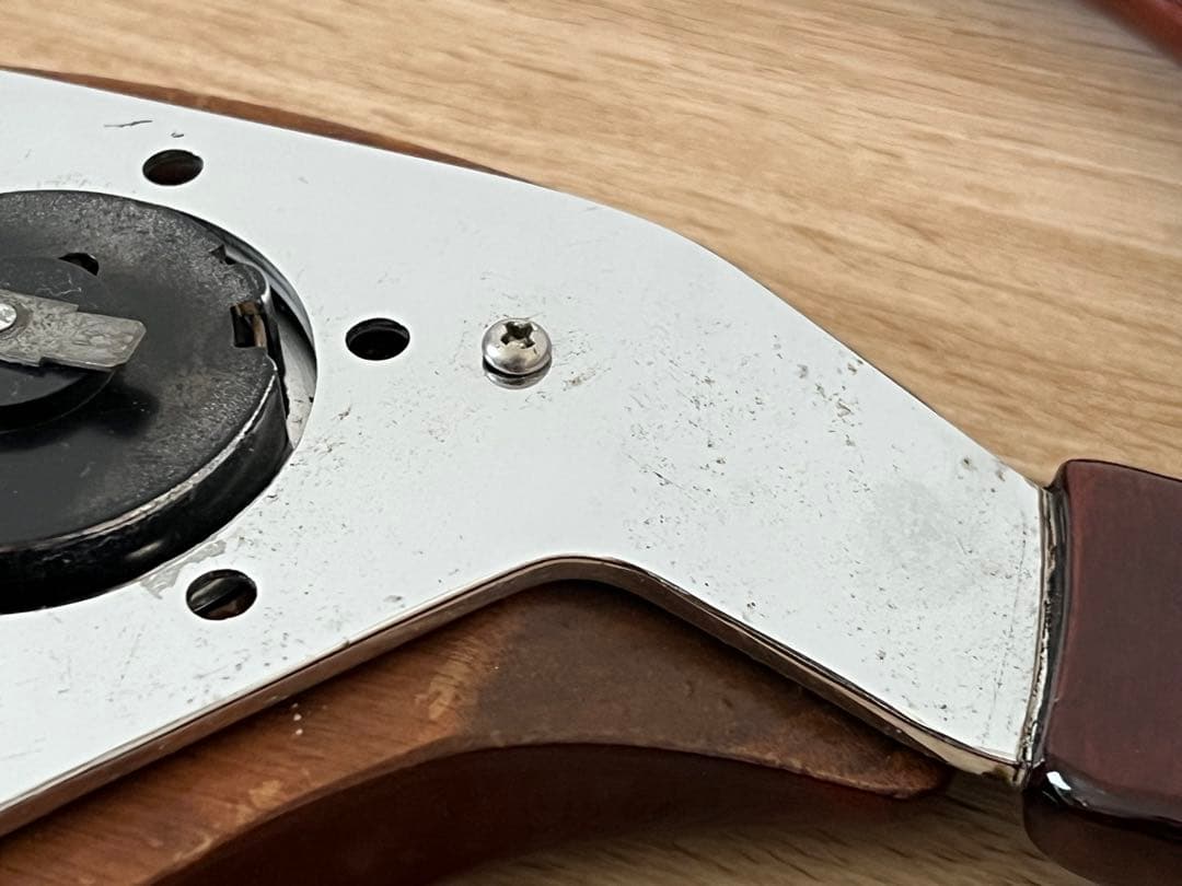 VW フォルクスワーゲン　ウッドステアリング　ハンドル　ウッド製　35cm