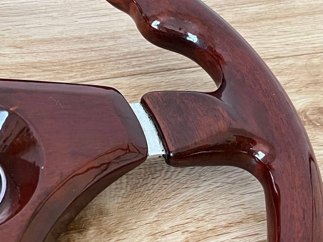 VW フォルクスワーゲン　ウッドステアリング　ハンドル　ウッド製　35cm