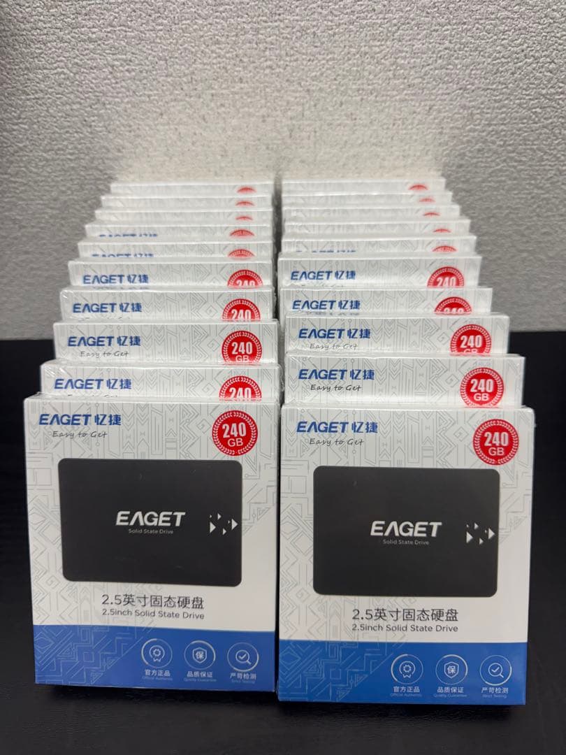 新品未開封 EAGET 240GB 2.5インチ SATA3 SSD 10個