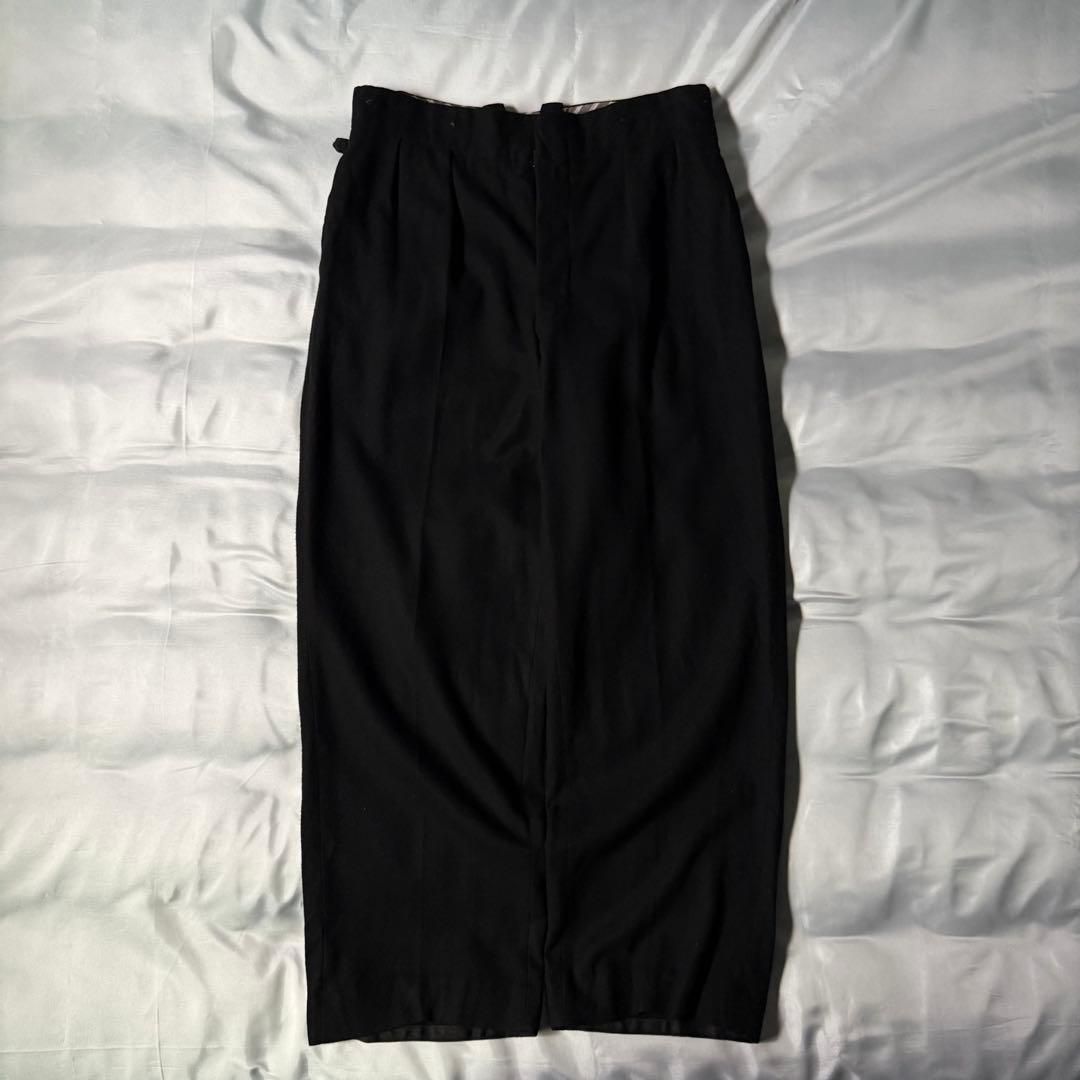 希少 50s 60s vintage ユーロ製 ブラック ウール ワークパンツ