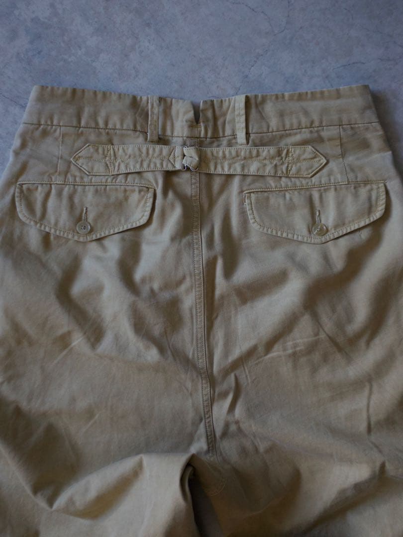 パンツ AURALEE GABARDINE PRODUCT DYED PANTS