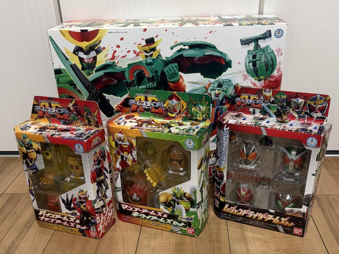 仮面ライダー鎧武 アームズチェンジシリーズ 4点 アームズセット