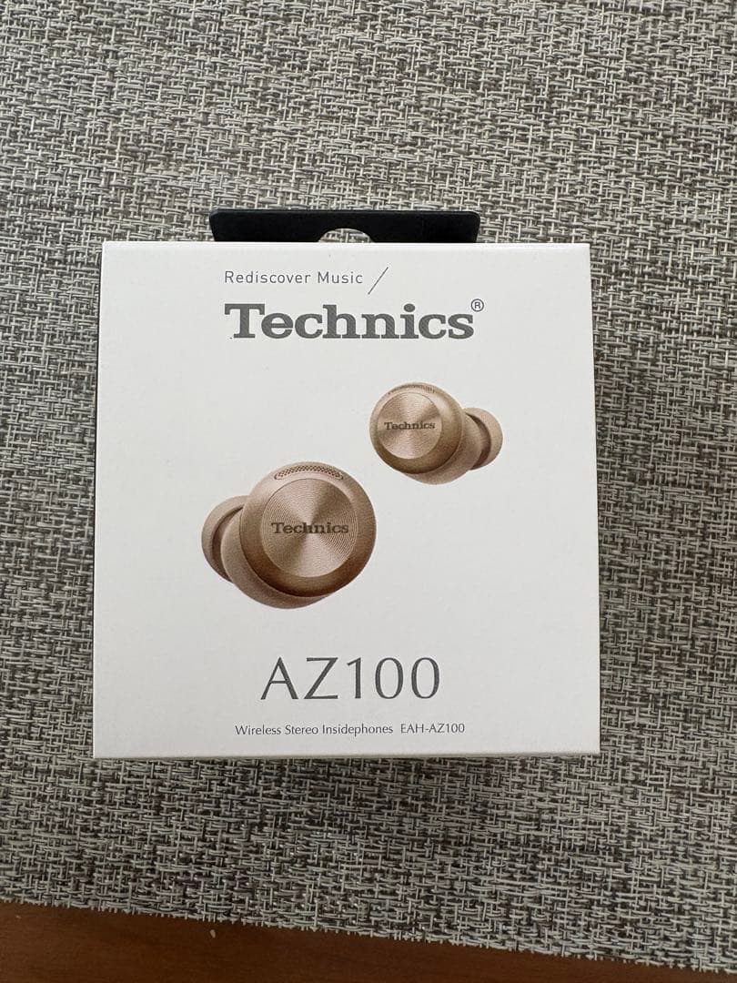 【新品未開封】Technics EAH-AZ100 ワイヤレスイヤホン　ゴールド