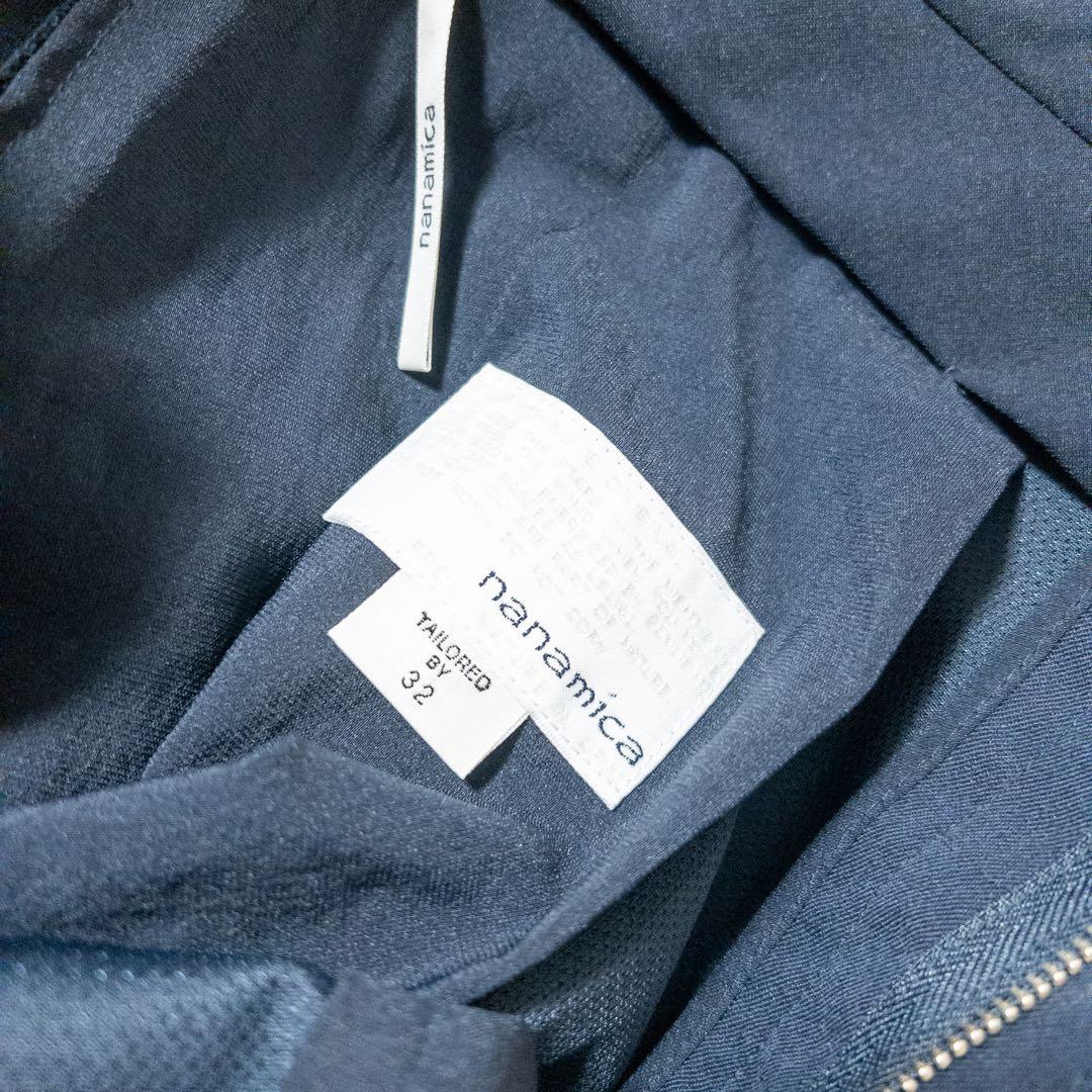 【新品タグ付】nanamica ナナミカ ウール混スラックス 32 日本製
