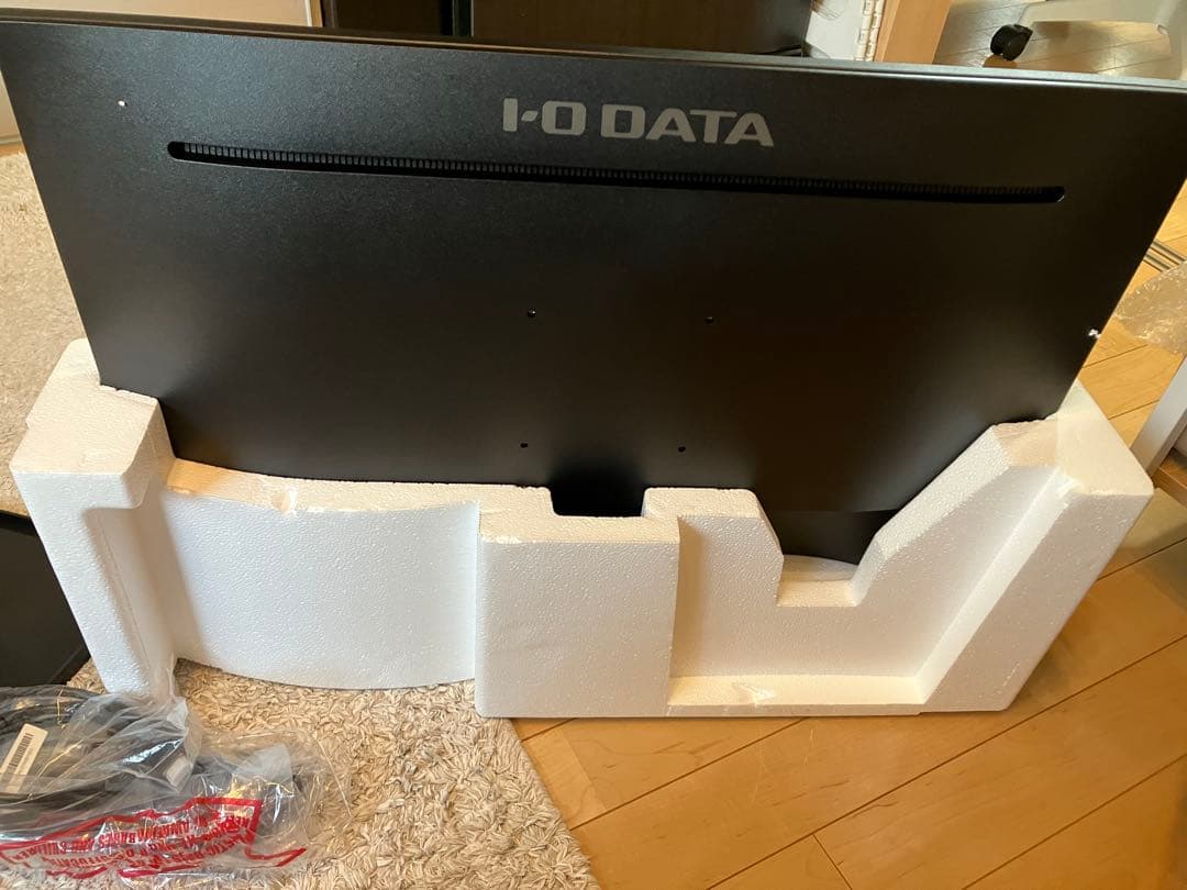 I-O DATA ブラック フラットモニター 本体