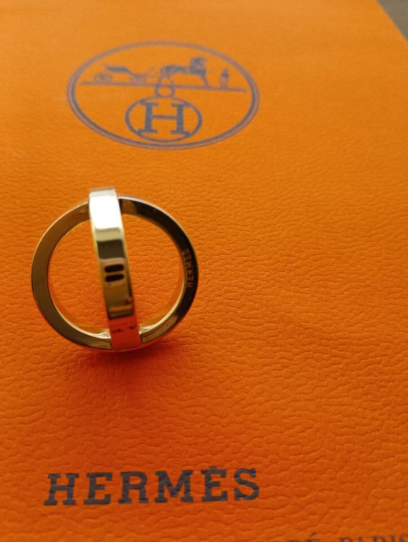 HERMESエルメス　スカーフリング　チャーム