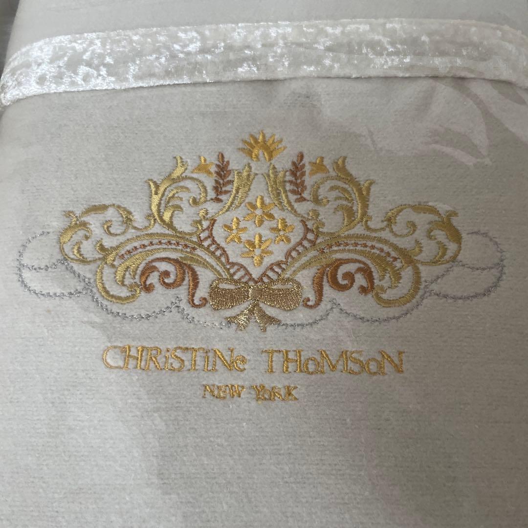 CHRISTINE THOMSON　絹　 毛布　2枚セット　シルク毛布