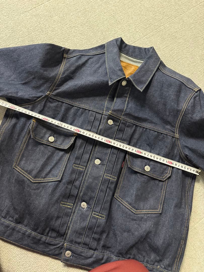 の*け様 i*様 Levi’s(R) 別注 TYPE２リジッド トラッカージャケ
