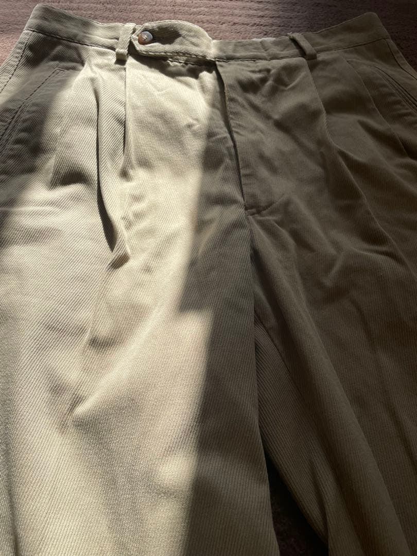 vintage GIORGIO ARMANI ピケスラックス old model