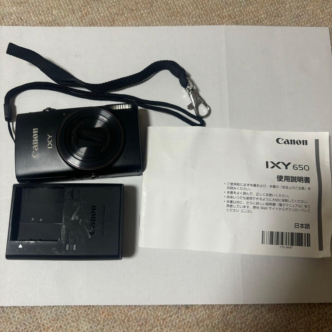 Canon IXY 650 コンパクトデジタルカメラ　SDカード付き