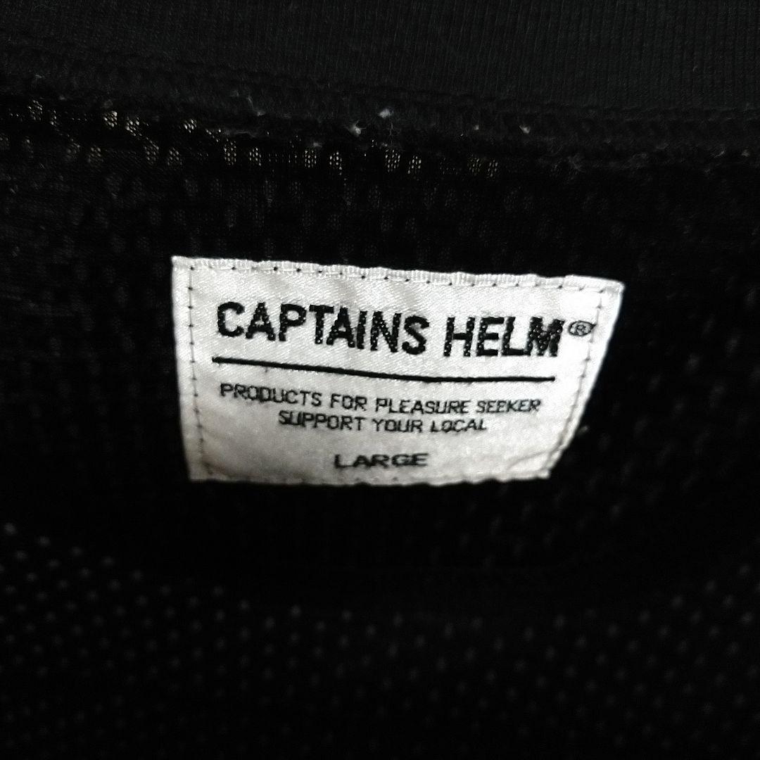 CAPTAINS HELM メッシュ　フットボールtシャツ