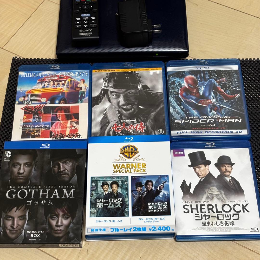 SONY 9インチ ポータブルDVD・BD・Blu-ray・ブルーレイプレーヤー