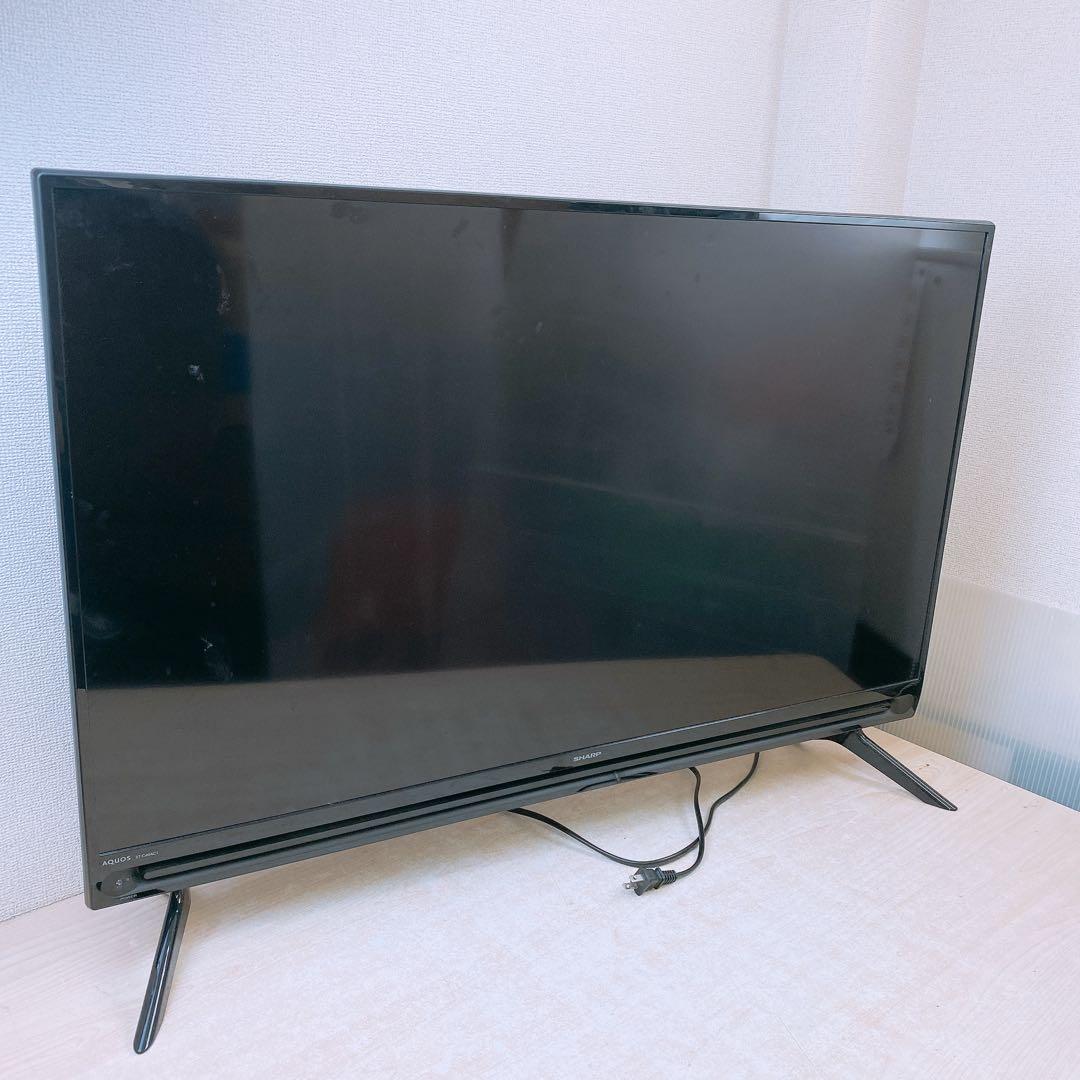 【要確認】シャープ 40V 液晶カラーテレビ AQUOS 2018年製 表示不良