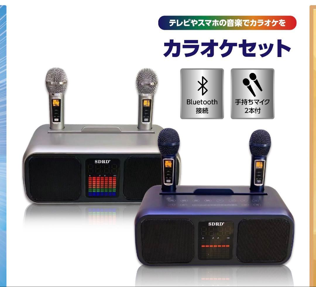 SDRD カラオケセット　シルバー