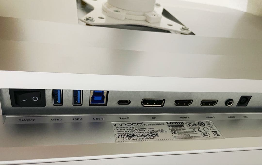 INNOCN 27M2V 27インチ 4K MiniLED モニター