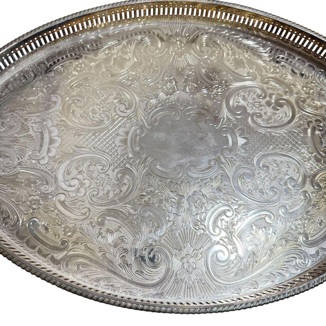 Arthur Price of England シルバー ギャラリートレー