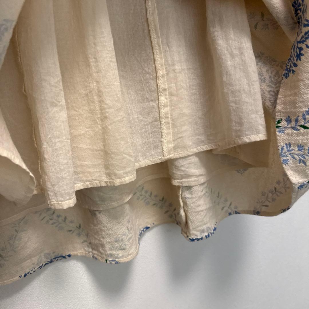 ⭐︎hanaさん専用⭐︎ ヌキテパ　刺繍　ワンピース　ショッパー付き