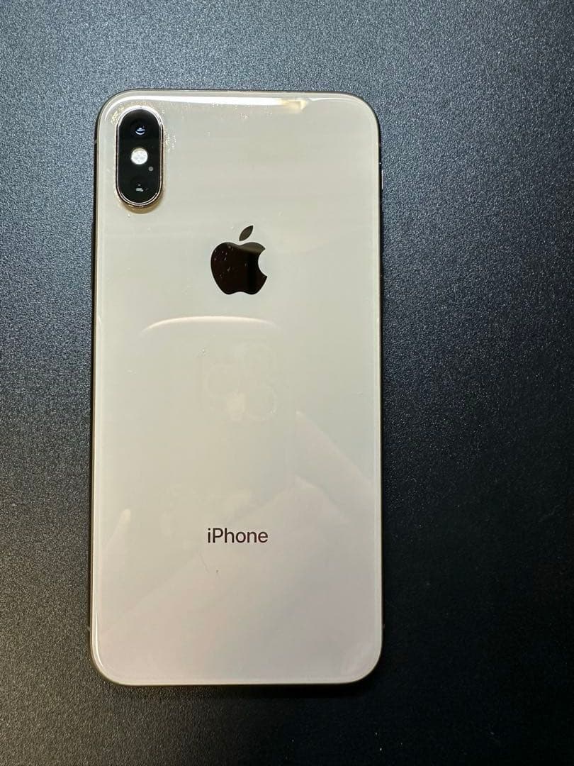 【美品】Apple iPhone Xs ゴールド　バッテリー100% iFace