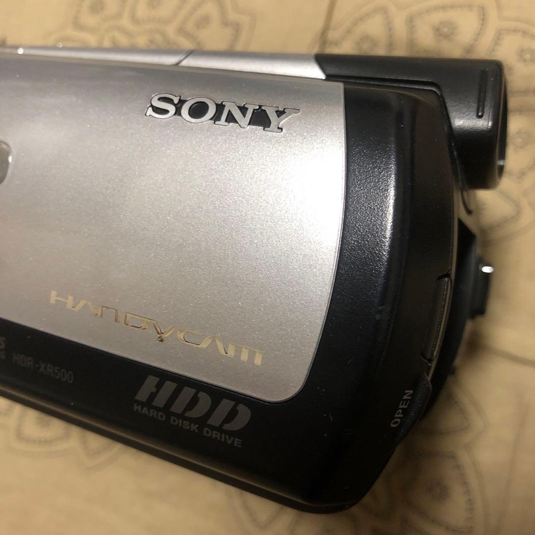 美品 SONY HDR-XR500V GPS ナイトショット機能 ビデオカメラ