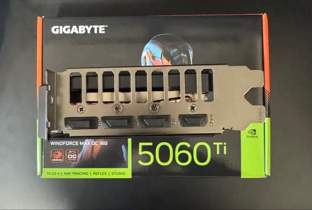 グラフィックボード・グラボ・ビデオカード GIGABYTE GEFORCE RTX 5060 Ti vram16GB