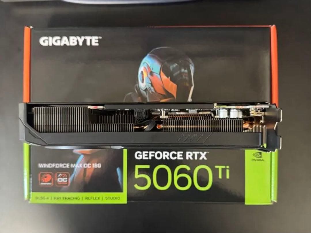 グラフィックボード・グラボ・ビデオカード GIGABYTE GEFORCE RTX 5060 Ti vram16GB