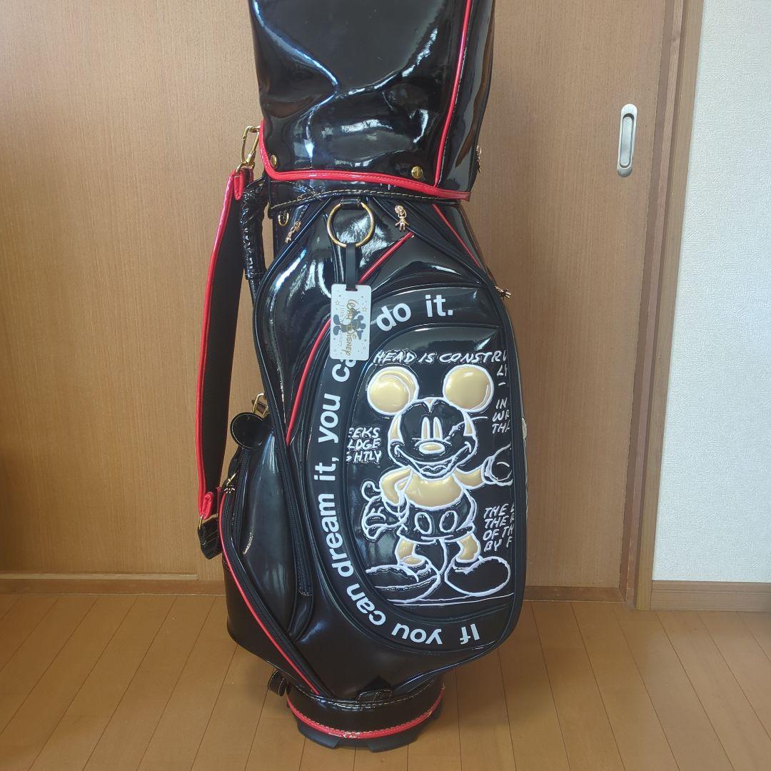 ディズニー110周年記念限定モデルミッキーマウス ゴルフバッグ