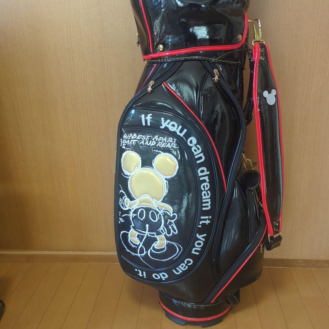 ディズニー110周年記念限定モデルミッキーマウス ゴルフバッグ
