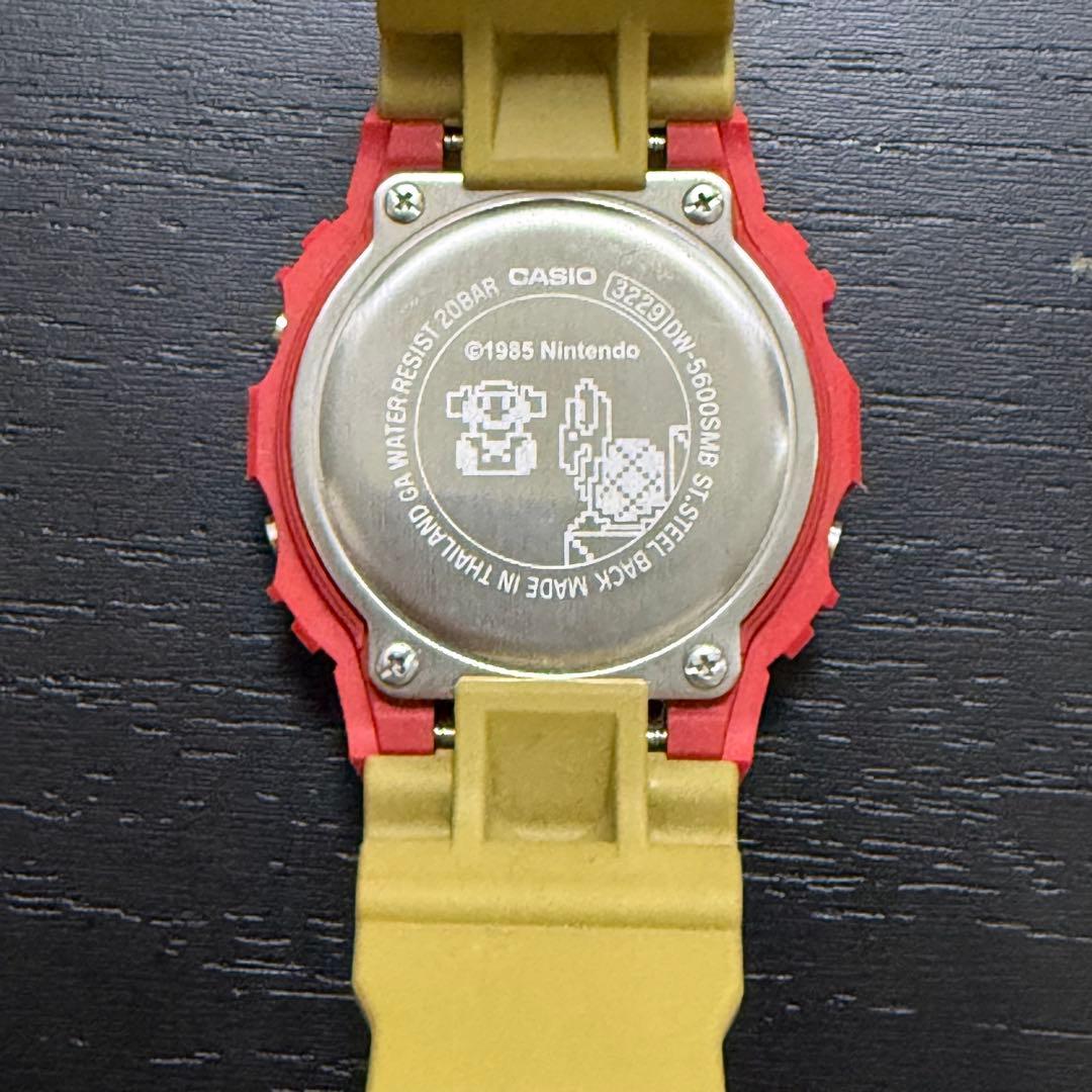 スーパーマリオ G-SHOCK ジーショック DW-5600 コラボ