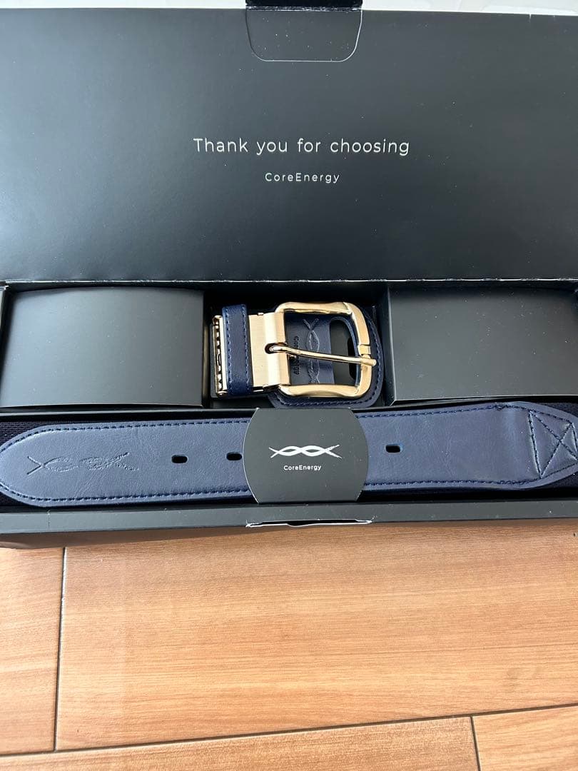 CoreEnergy ネイビー ベルト