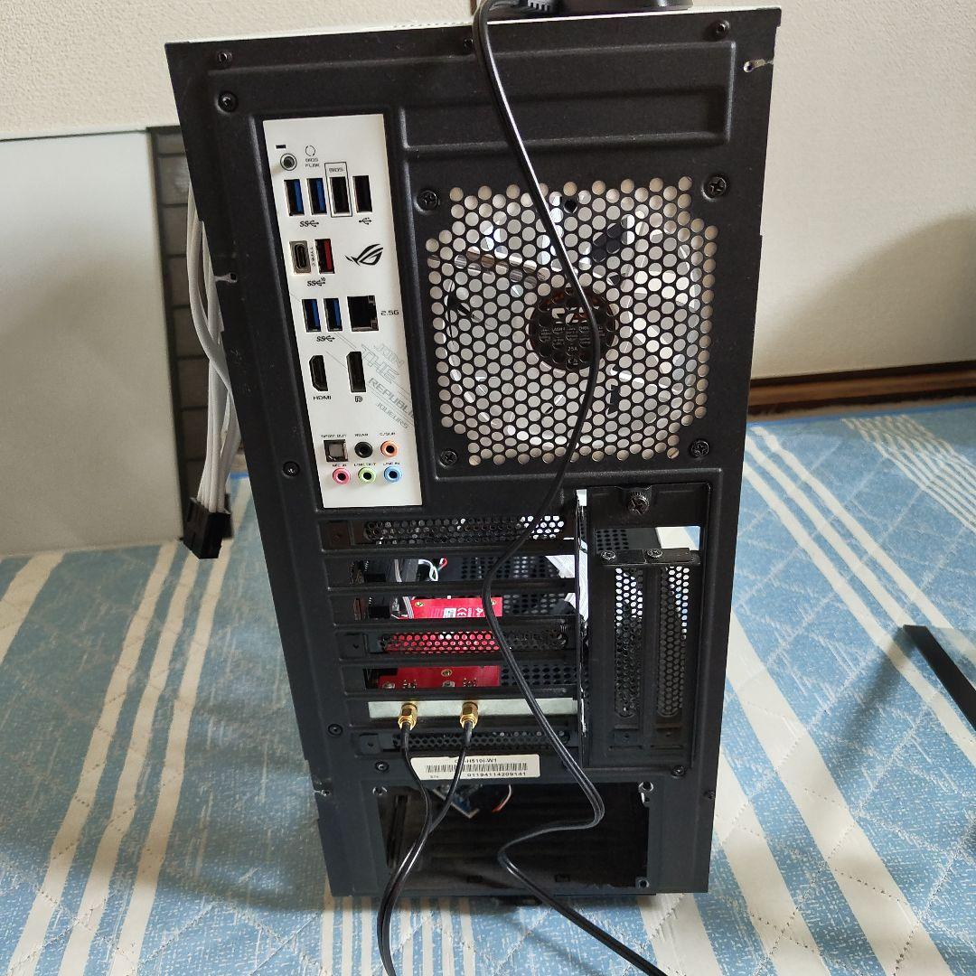 m*l様 Ryzen7.5800x3D ゲーミングPC 電源とグラボストレージメ