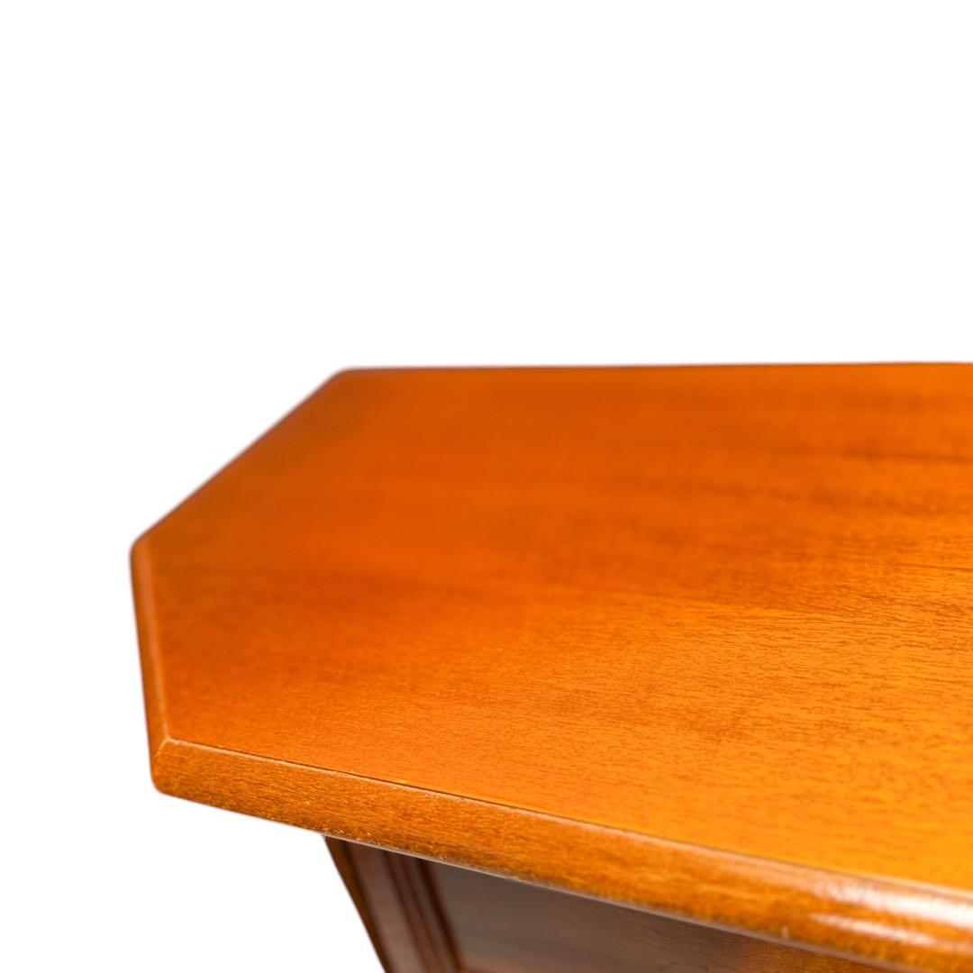 HR632 イタリア　象嵌細工　キャビネット コンソール レトロ