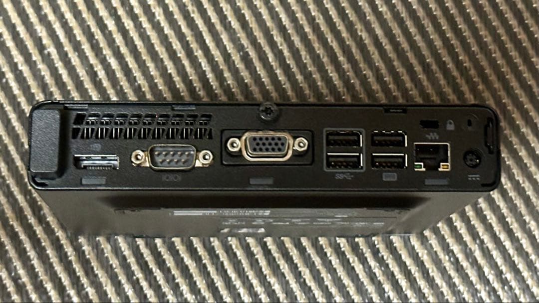 HP ProDesk ミニPC（Linux OS）