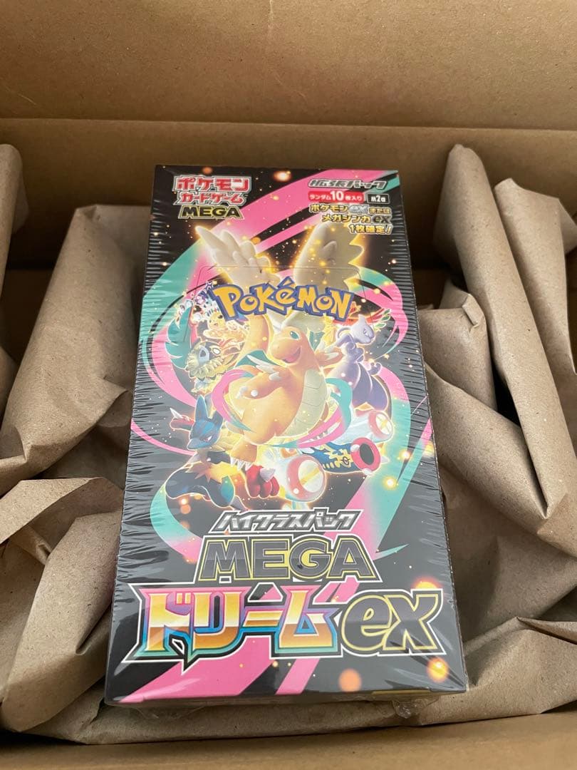 ポケモンカードゲーム MEGA ドリームex シュリンク付き