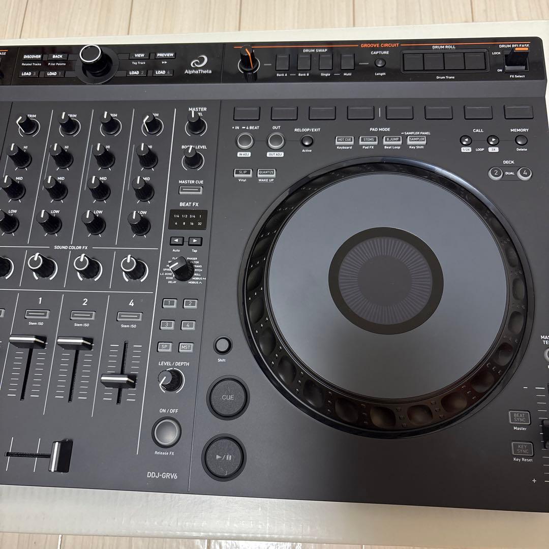 【美品】AlphaTheta DDJ-GRV6 DJコントローラーアルファシータ