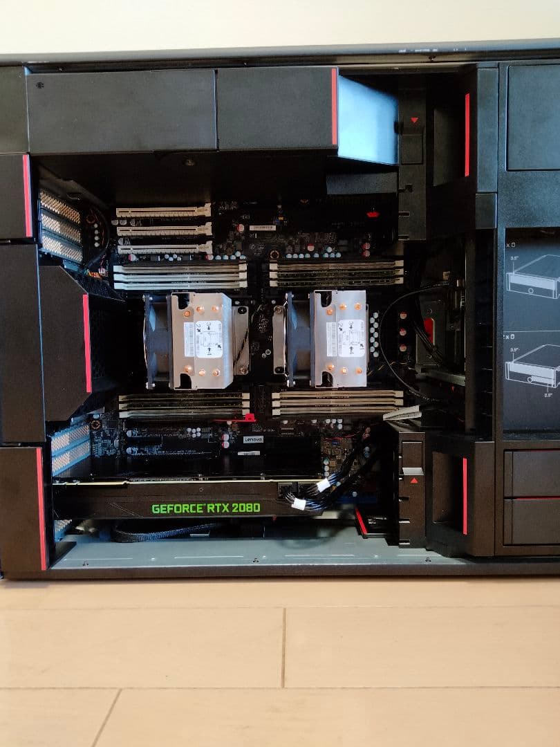 ワークステーション Lenovo ThinkStation P920 / RTX 2080
