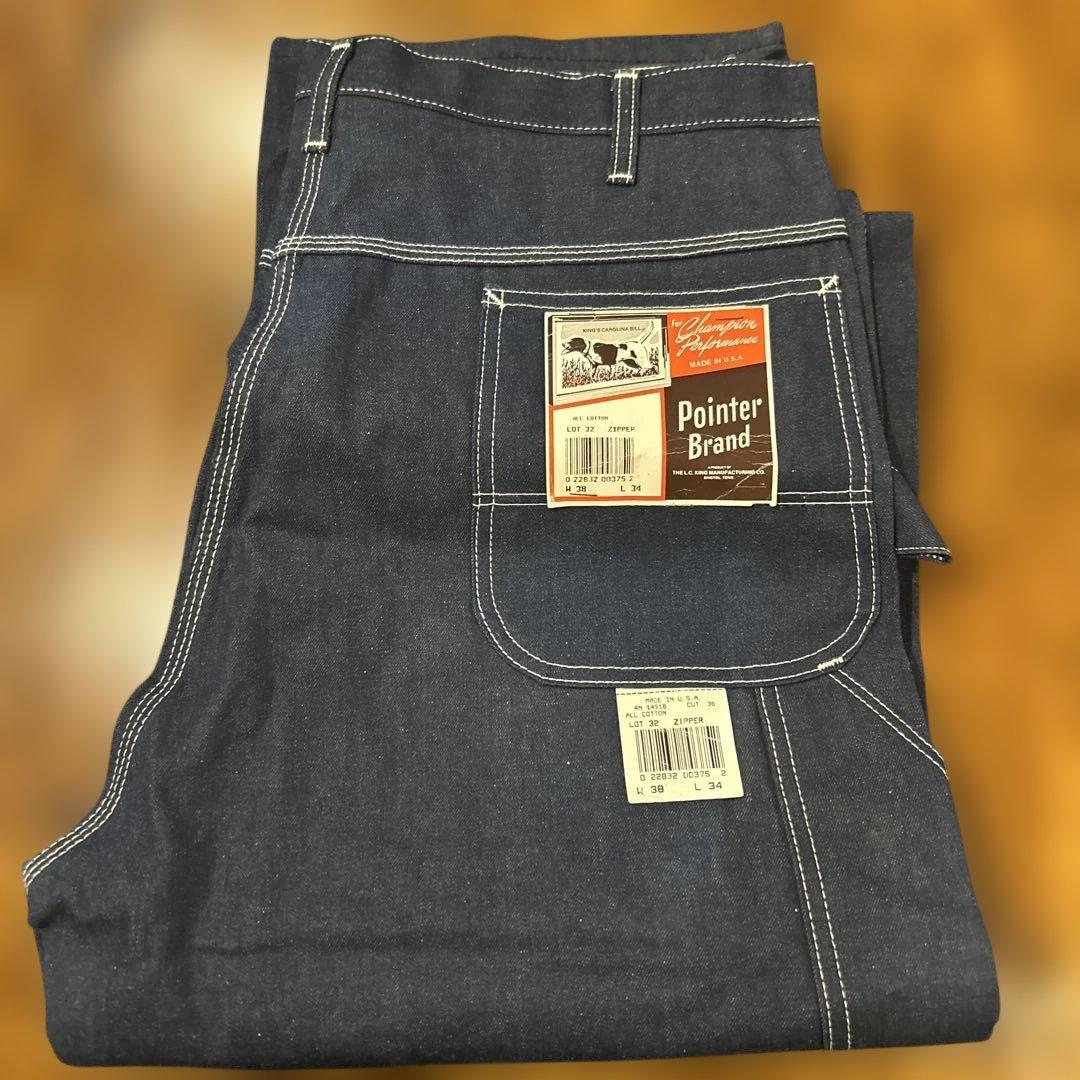 ポ*！様 Pointer Brand ペインターパンツw38 未着用　ノンウォッ