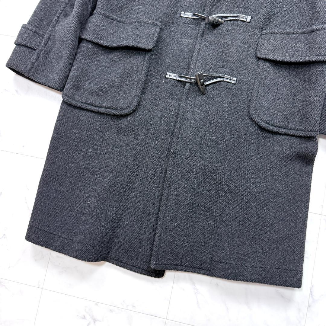 美品 ニューヨーカー ダッフルコート ムーアブルック 肉厚 ヘリンボーン L