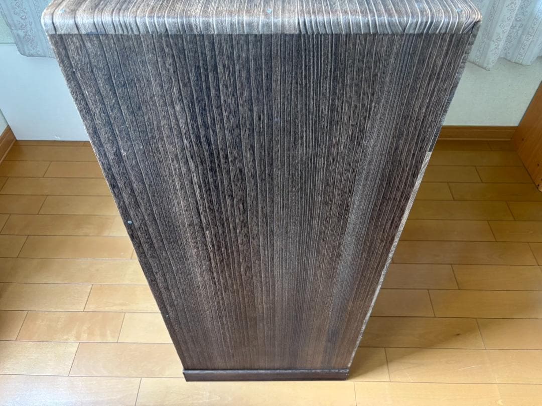 桐天然木たんす 　本焼磨き仕上げ 12段：